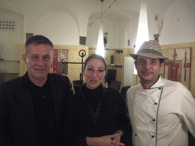 Paolo con Elena e Luca Grigis