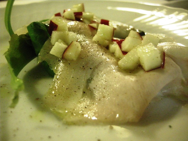 insalatina aromatica di maialino con senape mela e aceto