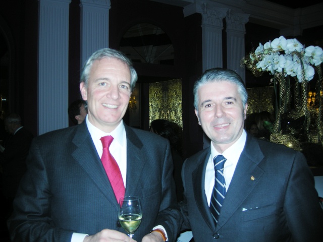 Riccardo Ricci Curbastro con Alessandro Scorsone