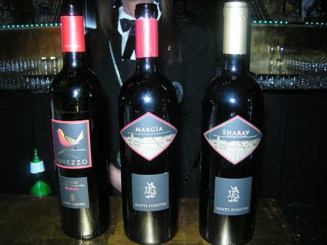 i vini del Salento di Santi Dimitri