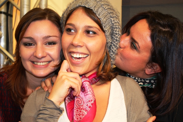 le Witaly girls: Elisa, Romana, Perla