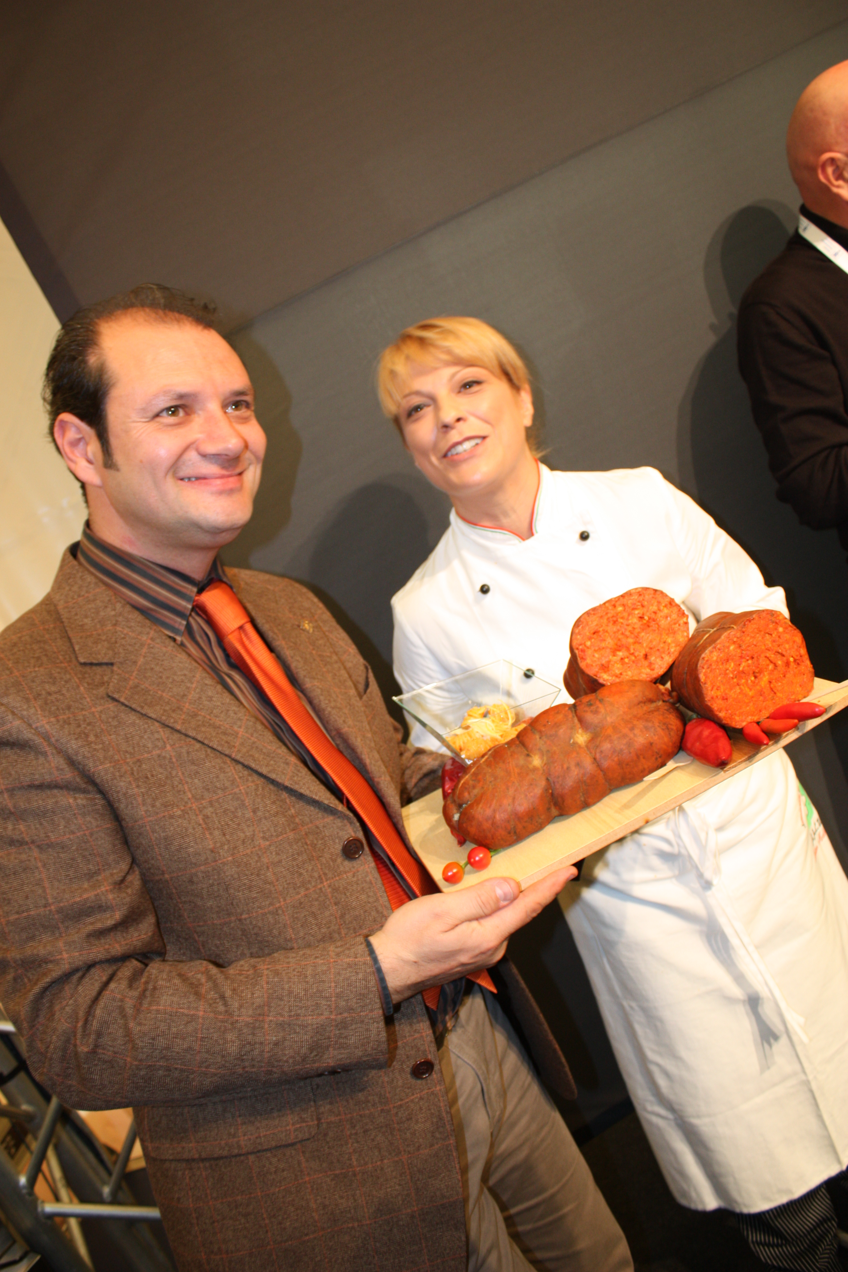 Michele Napolitano presenta 'Nduja di Spilinga (Vibo Valentia)