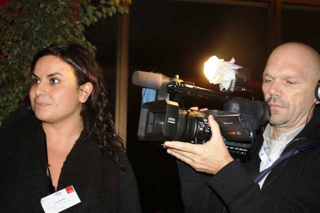 il tutto ripreso dalla telecamera