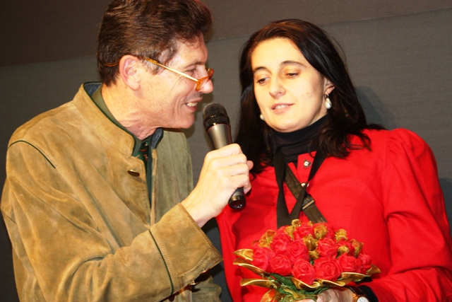 un bouquet offerto a Lorenza
