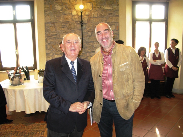 Alessandro Bianchi titolare di Villa con Helmuth Koecher