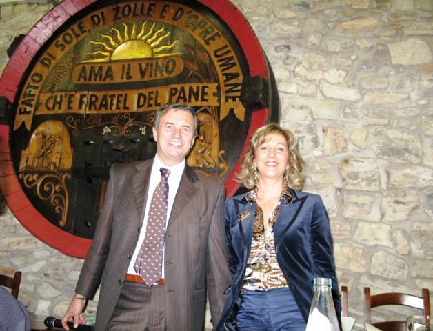 Paolo Pizziol con Roberta Bianchi