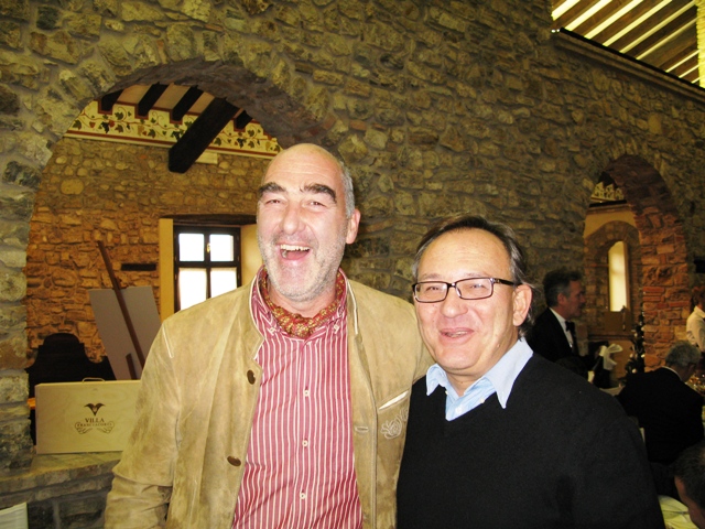 Helmuth con Davide Gaeta