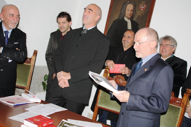 la premiazione a Merano