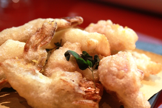 tempura di animelle e carciofi