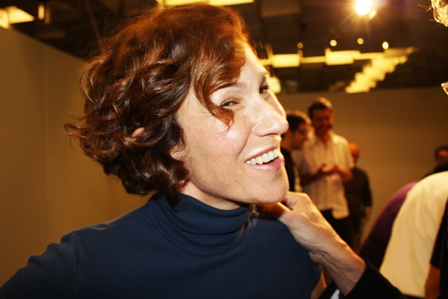 Lara, moglie di Massimo Bottura, simpatica ed elegante