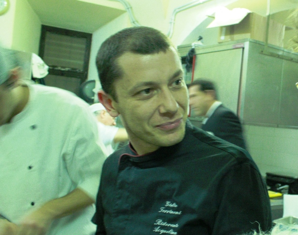 Giulio  Terinoni, chef dell' Acquolina
