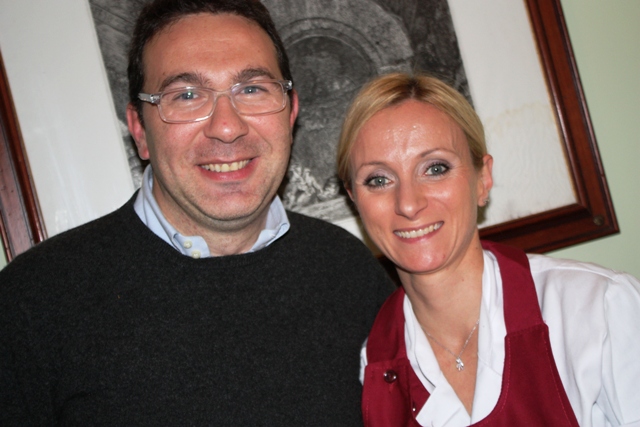 la coppia dei titolari della Taverna