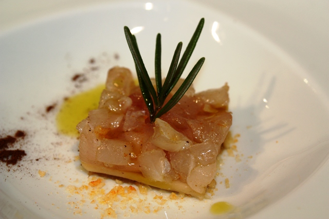 il bambù alla liquirizia con tartare
