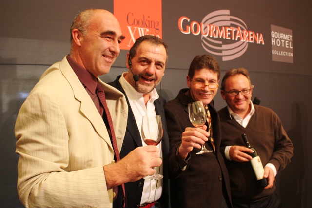 un saluto a Vissani e all' amarone La Pala!