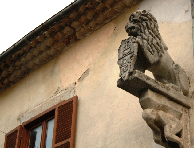 un leone rampante