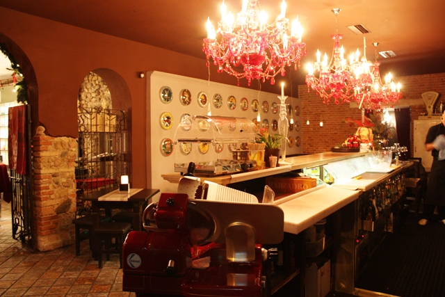 il bancone del bar