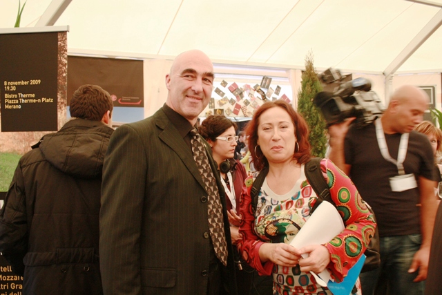 Helmth Koecher e Anna Scafuri