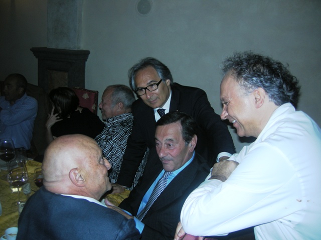 dscn0245 Guido Serio e Giuseppe Meregalli con Gaetano Trovato