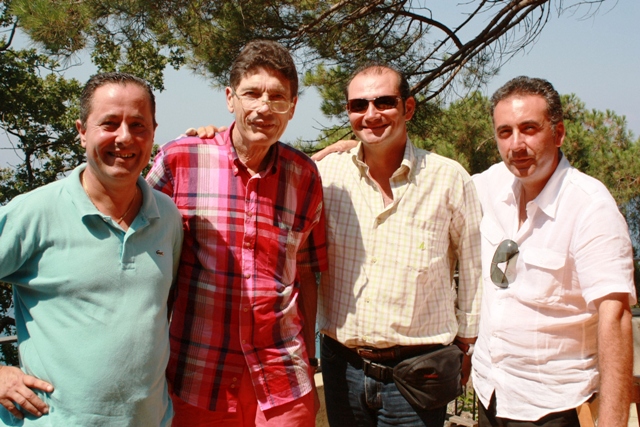 img_30311 Aurelio Raniti della FIC, Michele Napolitano ass agricoltura di Vibo, Tonino Toscano ristoratore