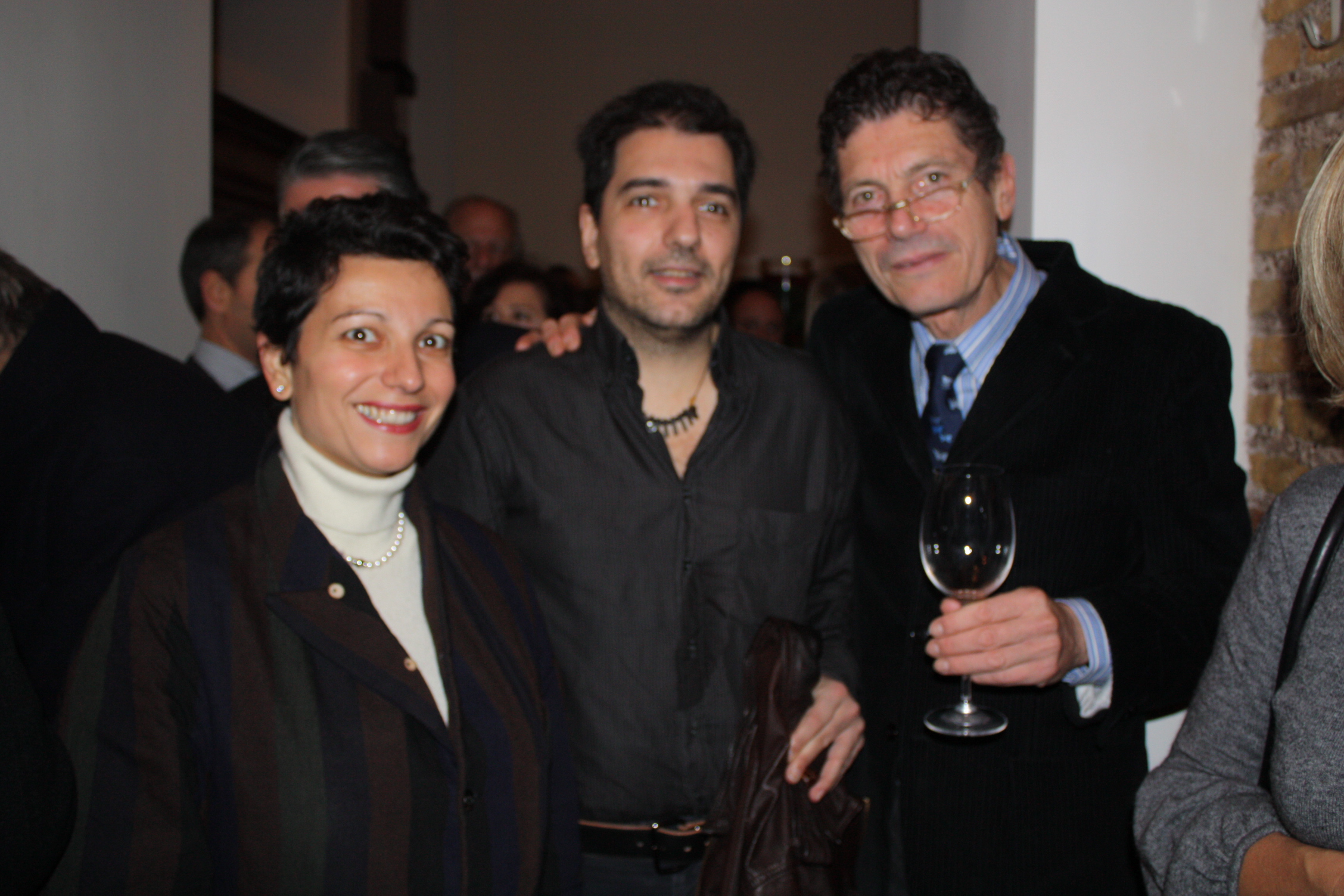 luigi cremona con i fratelli trimani