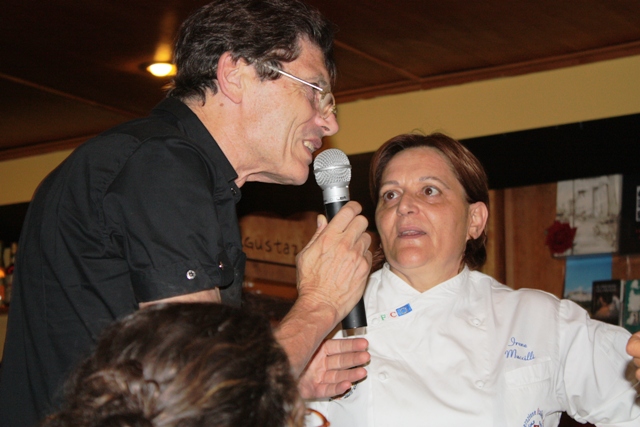 luigi-irene gli applausi a Irene