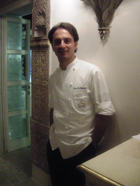 nino Nino di Costanzo, chef del Mosaico di Terme Manzi Hotel a Ischia