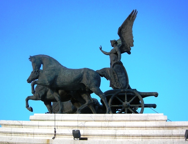 quadriga Una delle due Quadrighe