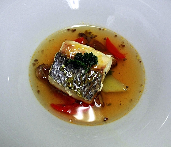 spigola-finita spigola: il piatto finito