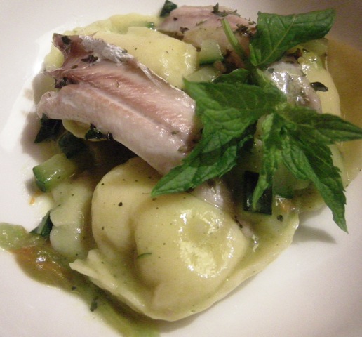 tortelli5 tortelli di bufala e fiori di zucca con alici