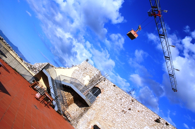 Il castello di Guardia, i preparativi