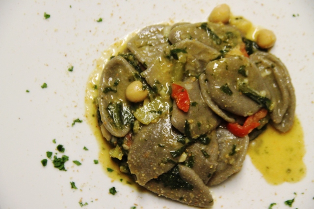 strascinati al grano arso con cicoriella