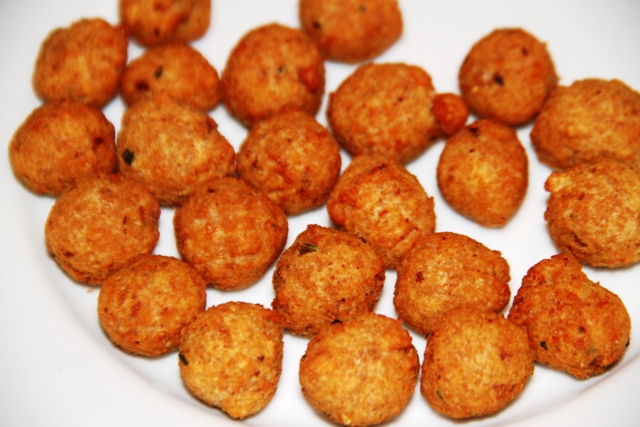 polpettine di pane raffermo e formaggio