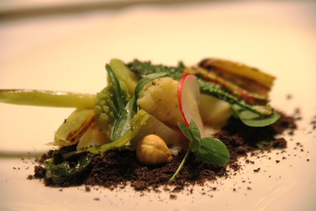 orami inflazionato, ma è comunque buono: orto con terra di pane al cacao topinambur e verdure