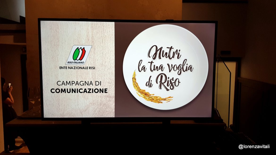 Il Riso italiano si presenta da Pipero