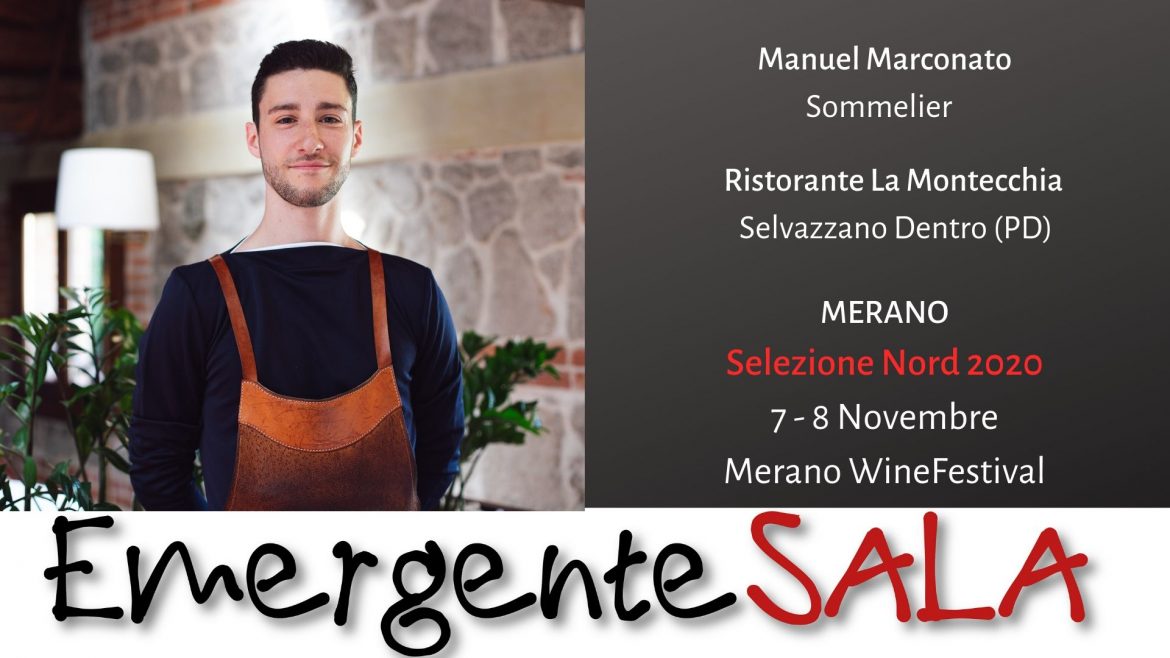 EMERGENTE SALA NORD 2020: CHI E’ MANUEL MARCONATO